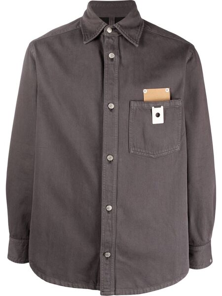  Craig Green Denim Long-sleeved Shirt - Grey 