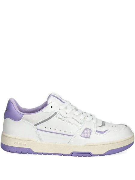  Crime London Embroidered-logo Sneakers - White 