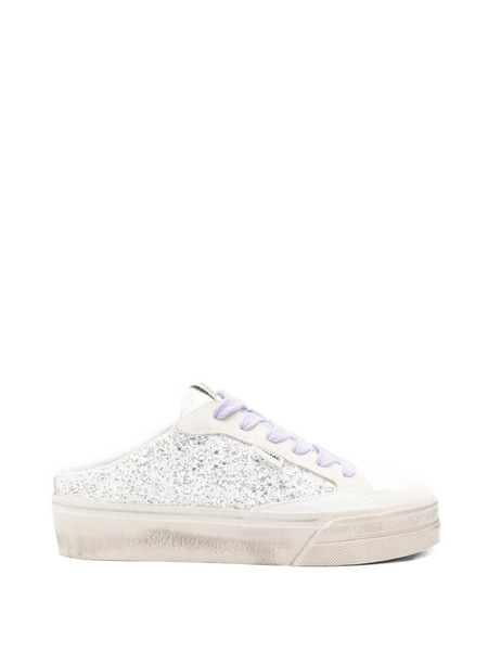  Crime London Glitter Slip-on Sneakers - Grey 