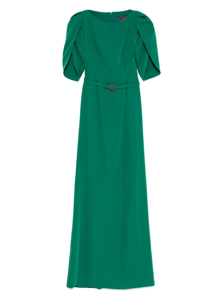  Cristallini Blanca Maxi Dress - Green 