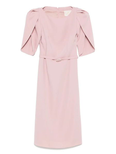 Cristallini Consuelo Midi Dress - Pink 