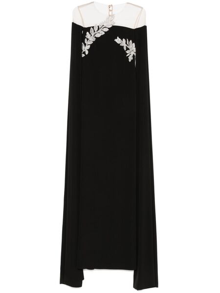  Cristallini Kassandra Maxi Dress - Black 