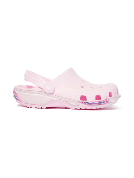  Crocs Kids Classic Clog Sandals - Pink 