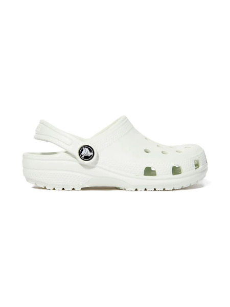  Crocs Kids Classic Perforated Clog Sandals - Green 
