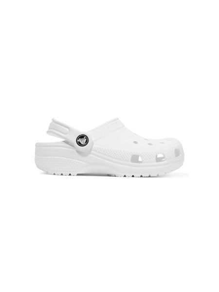  Crocs Kids Classic Perforated Sandals - White 