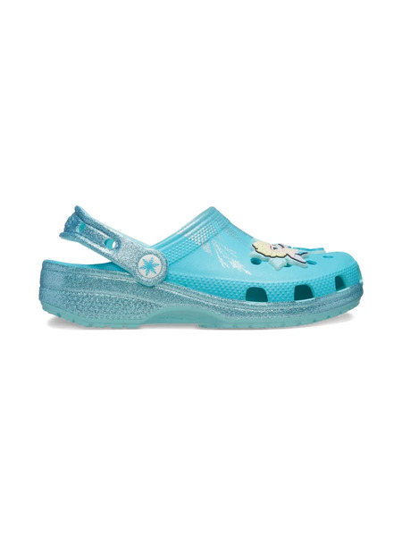  Crocs Kids Frozen Elsa Clogs - Blue 