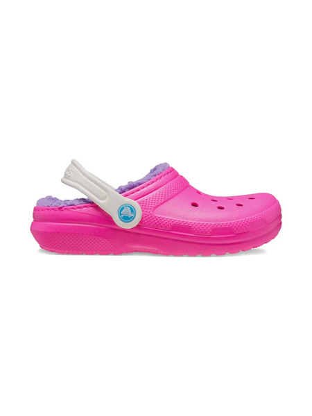  Crocs Kids Fuzzy-lined Clogs - Pink 