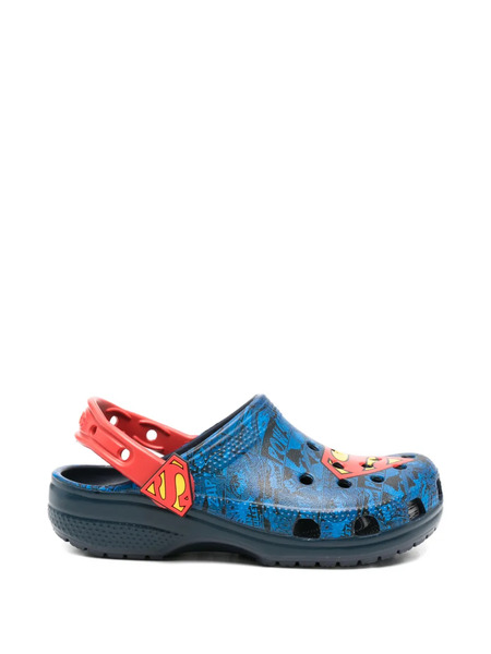  Crocs Kids Printed Closed Toe Sandals - Blue 