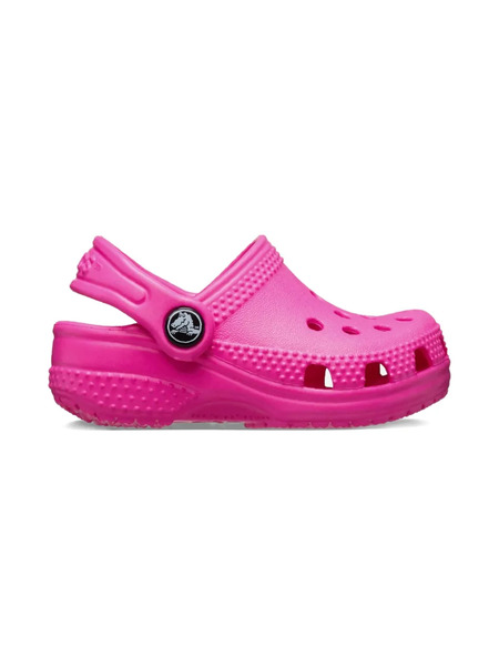  Crocs Kids Rubber Clog Sandals - Pink 