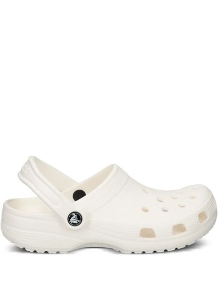  Crocs Perforated Heel-strap Clogs - White 