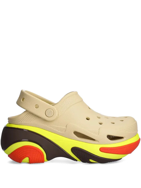  Crocs Perforated Platform Slide - Neutrals 