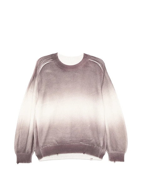  Croquis Gradient-effect Sweater - Purple 