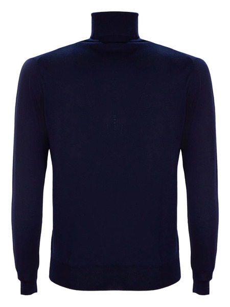  Cruciani High-neck Sweater - Blue 