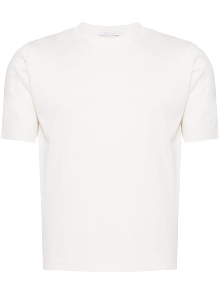  Cruciani Knitted T-shirt - Neutrals 