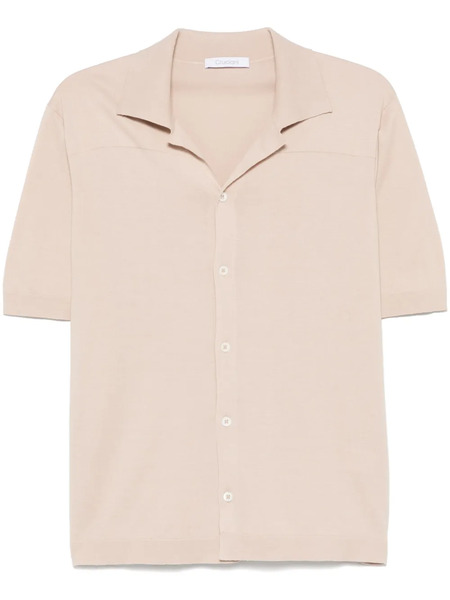  Cruciani Ribbed Shirt - Neutrals 
