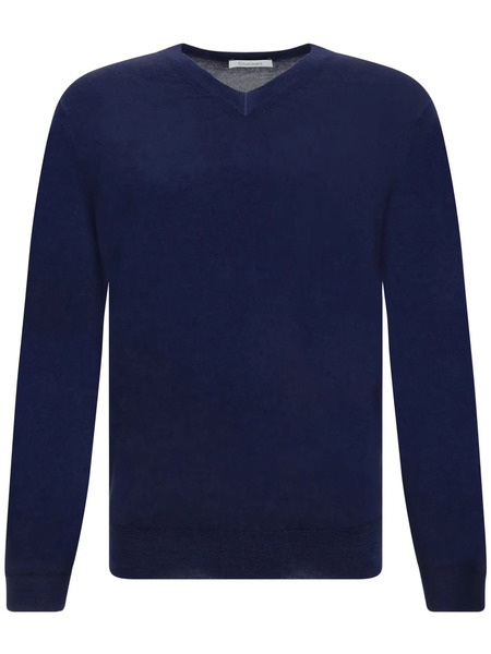  Cruciani V-neck Jumper - Blue 