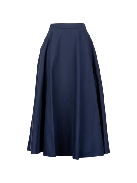  Cruna A-line Midi Skirt - Blue 