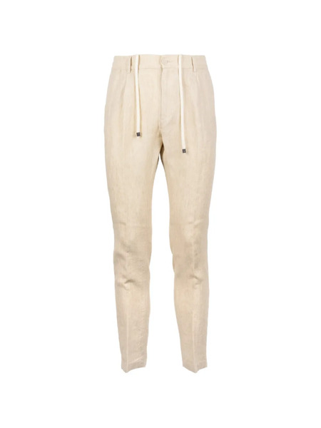  Cruna Drawstring Trousers - Neutrals 