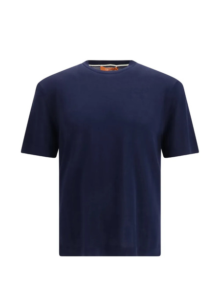  Cruna Knitted Regular-fit T-shirt - Blue 