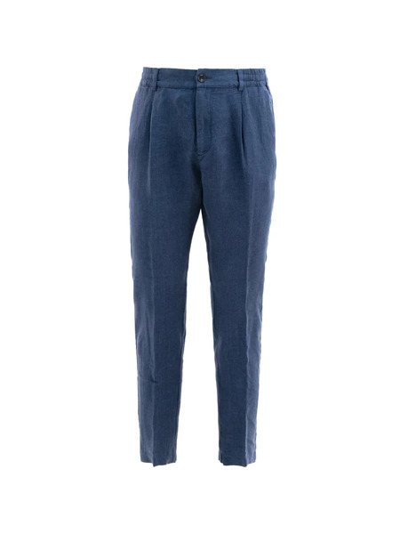  Cruna Mitte Pleated Trousers - Blue 