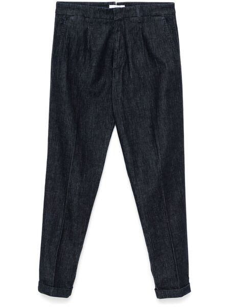  Cruna Pleat-detail Jeans - Blue 