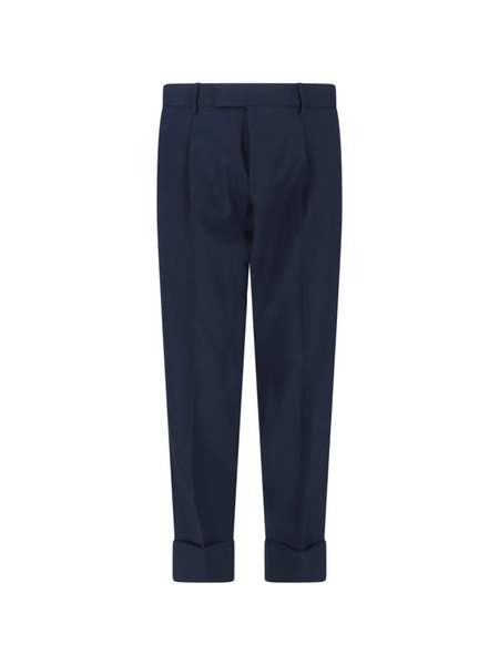  Cruna Pleated Trousers - Blue 