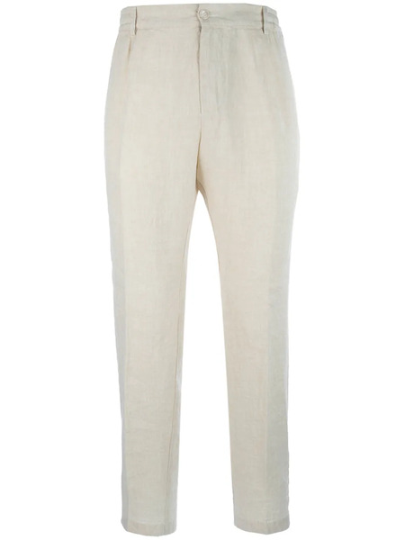 Cruna Straight-leg Trousers - Neutrals 