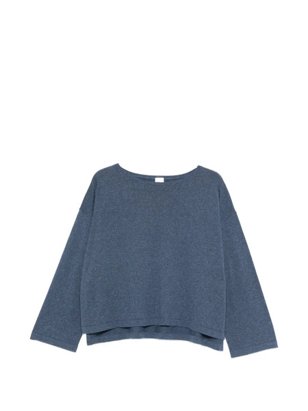  C.t.plage Boat-neck Sweater - Blue 