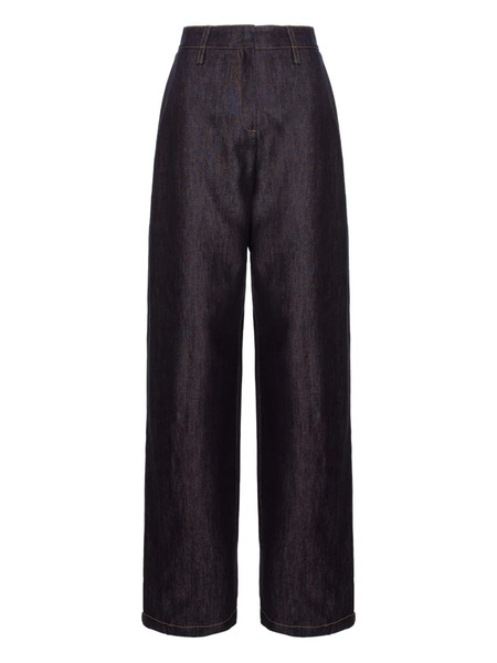  Cuanna Concealed-fastening Jeans - Blue 