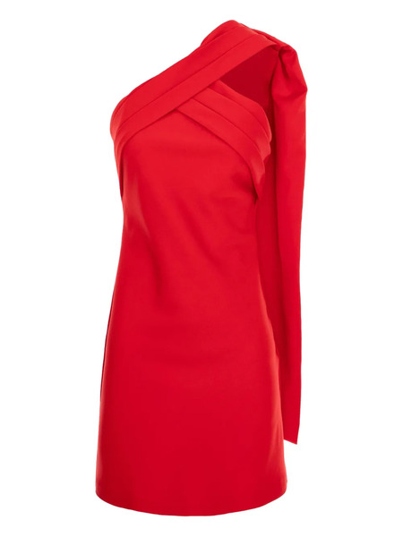  Cuanna Kelly One-shoulder Mini Dress - Red 