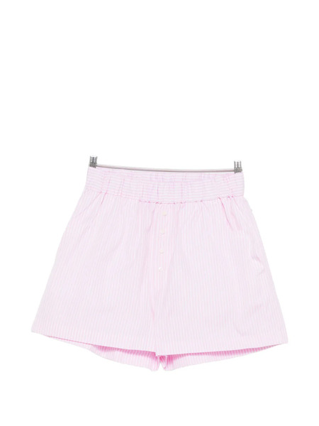  Cuantico Striped Buttoned Shorts - Pink 