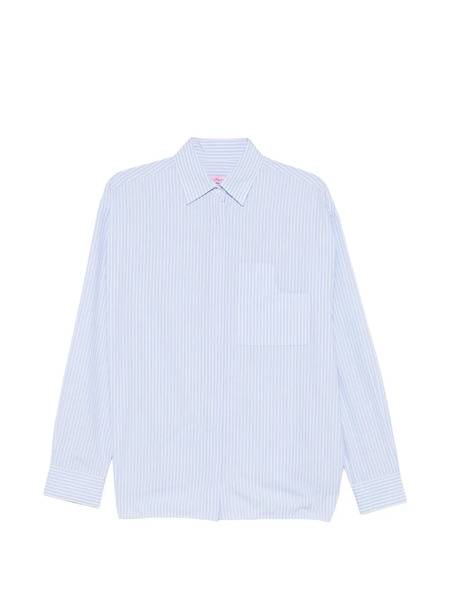  Cuantico Striped Pocket Shirt - Blue 