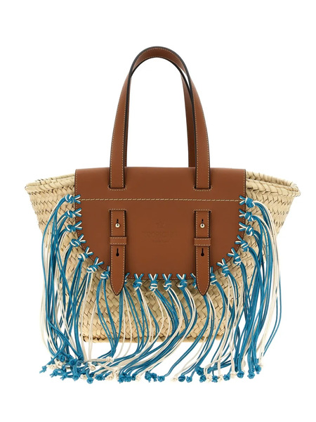  Cuba Lab X Sanpa Tropicana Tote Bag - Neutrals 