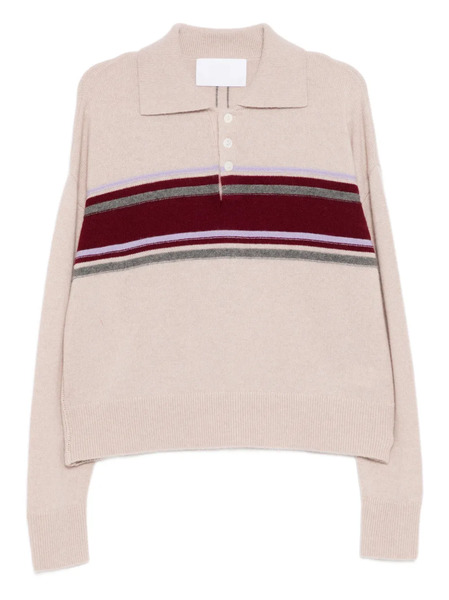 Cuddleup Cashmere Polo Shirt - Pink 