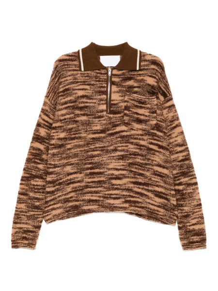 Cuddleup Space Dyed Jumper - Brown 