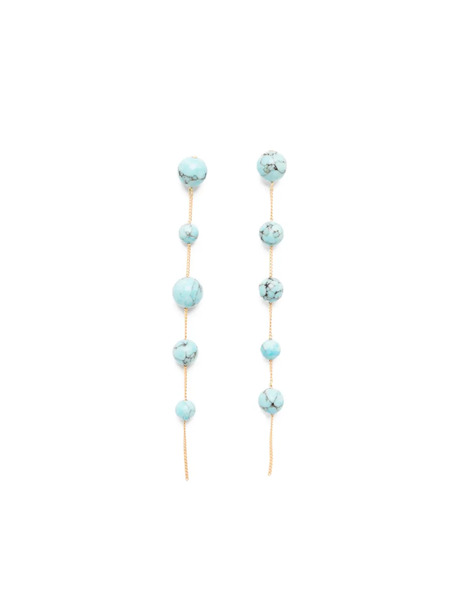  Cult Gaia Atum Chain Earrings - Gold 