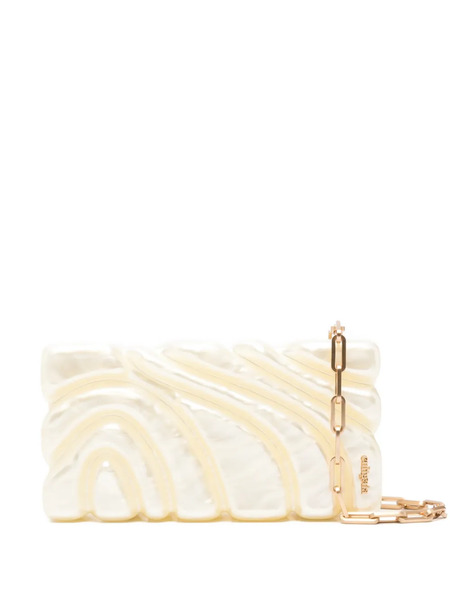  Cult Gaia Aura Chain-strap Clutch - Neutrals 
