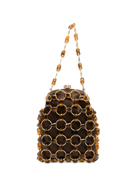  Cult Gaia Brielle Chain Tote Bag - Brown 