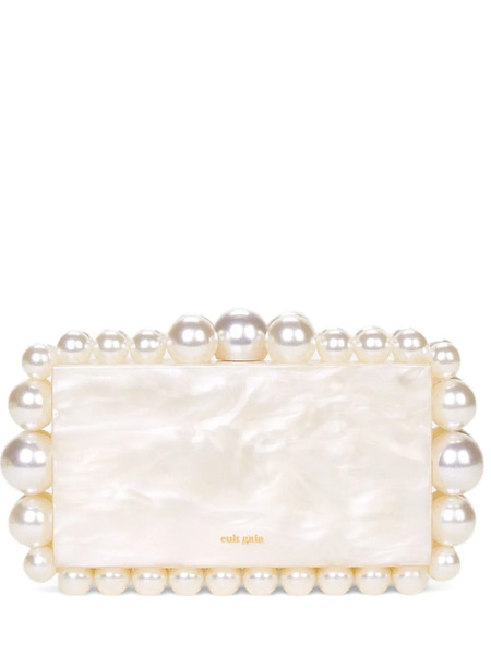  Cult Gaia Eos Box Clutch Bag - Neutrals 