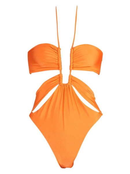  Cult Gaia Hollis Swimsuit - Orange 