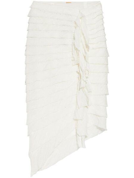  Cult Gaia Leo Midi Skirt - Neutrals 