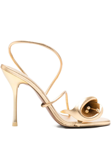  Cult Gaia 110mm Cassidy Sandals - Gold 