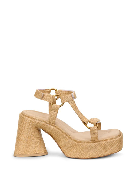  Cult Gaia 102mm Erin Sandals - Neutrals 