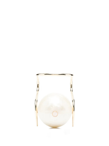  Cult Gaia Pearl Bag - White 