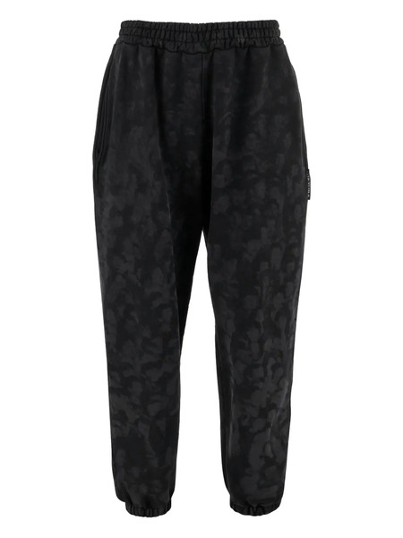  Cultura Elasticated Pattern Ttrack Pants - Black 