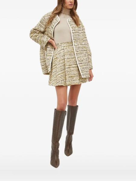  Custommade Embellished Tweed Jacket - Neutrals 