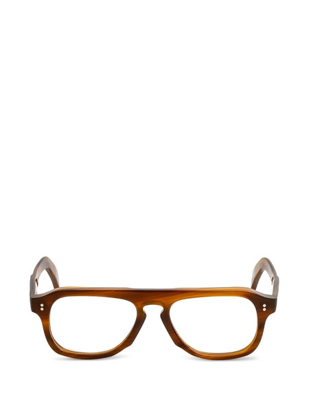  Cutler & Gross Browline Glasses - Brown 