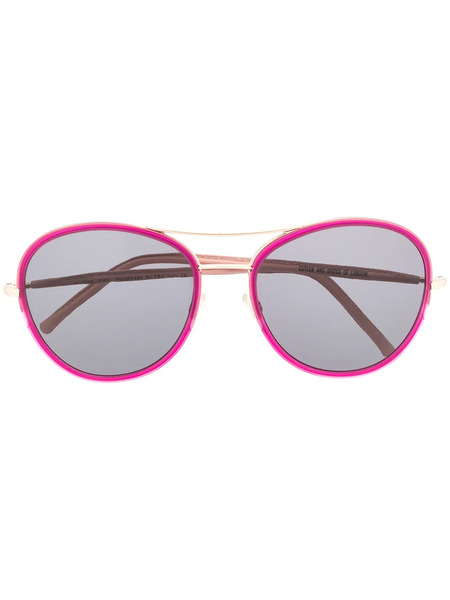  Cutler & Gross M1034 Round Sunglasses - Pink 