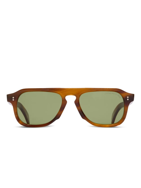  Cutler & Gross Pilot-frame Sunglasses - Brown 