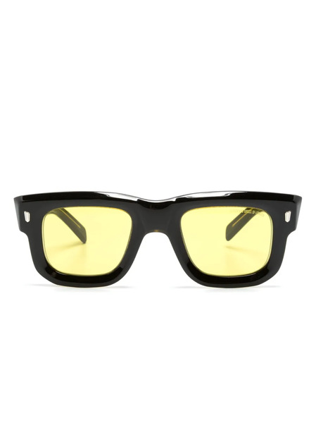  Cutler & Gross Rectangle-frame Tinted Sunglasses - Black 